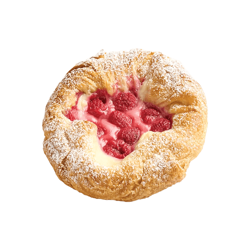 Raspberry & Custard Danish